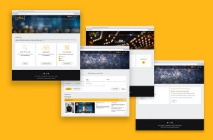 Agent pages – The Artist Hub – Responsive website